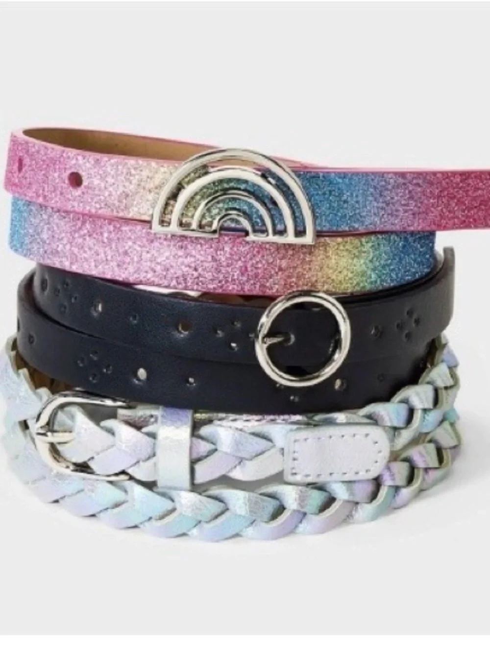 Buy 1 get 1 50% off  Cat & Jack Girls 3-Pack Belts